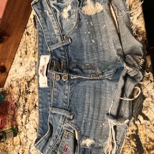 Hollister jean shorts size 1 - 25 waist